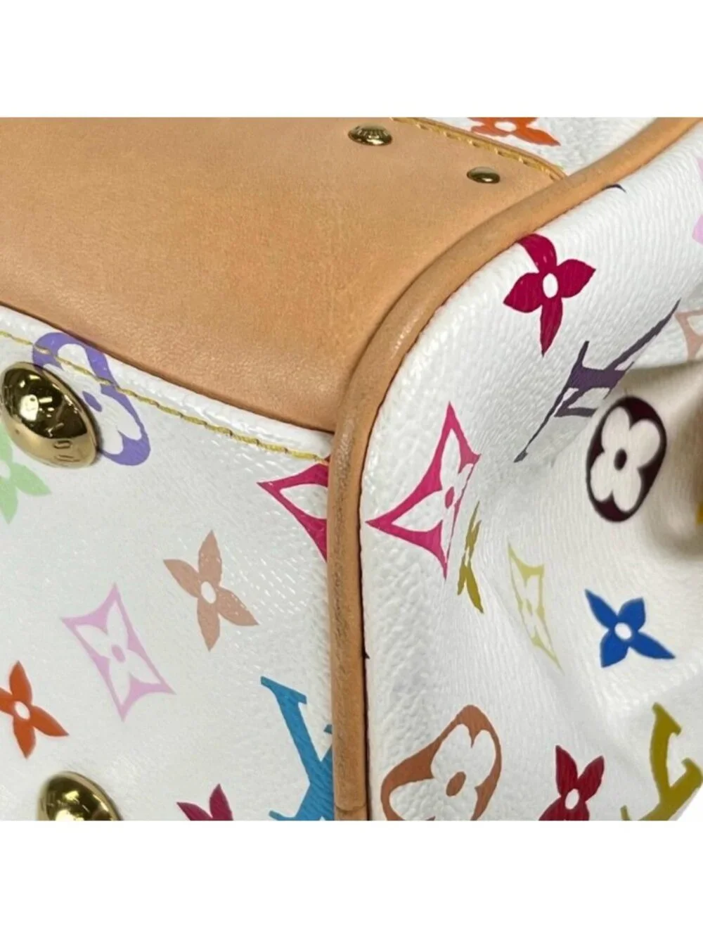Louis Vuitton Shoulder Bag Beverly MM Multicolor Gold